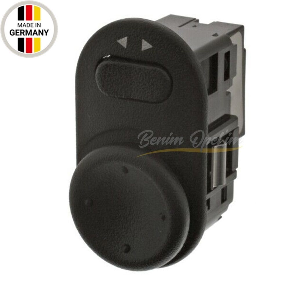 Outside Rear View Mirror Adjustment Knob Black Opel Corsa C, Corsa D, Meriva A Imported Best Quality 6240489