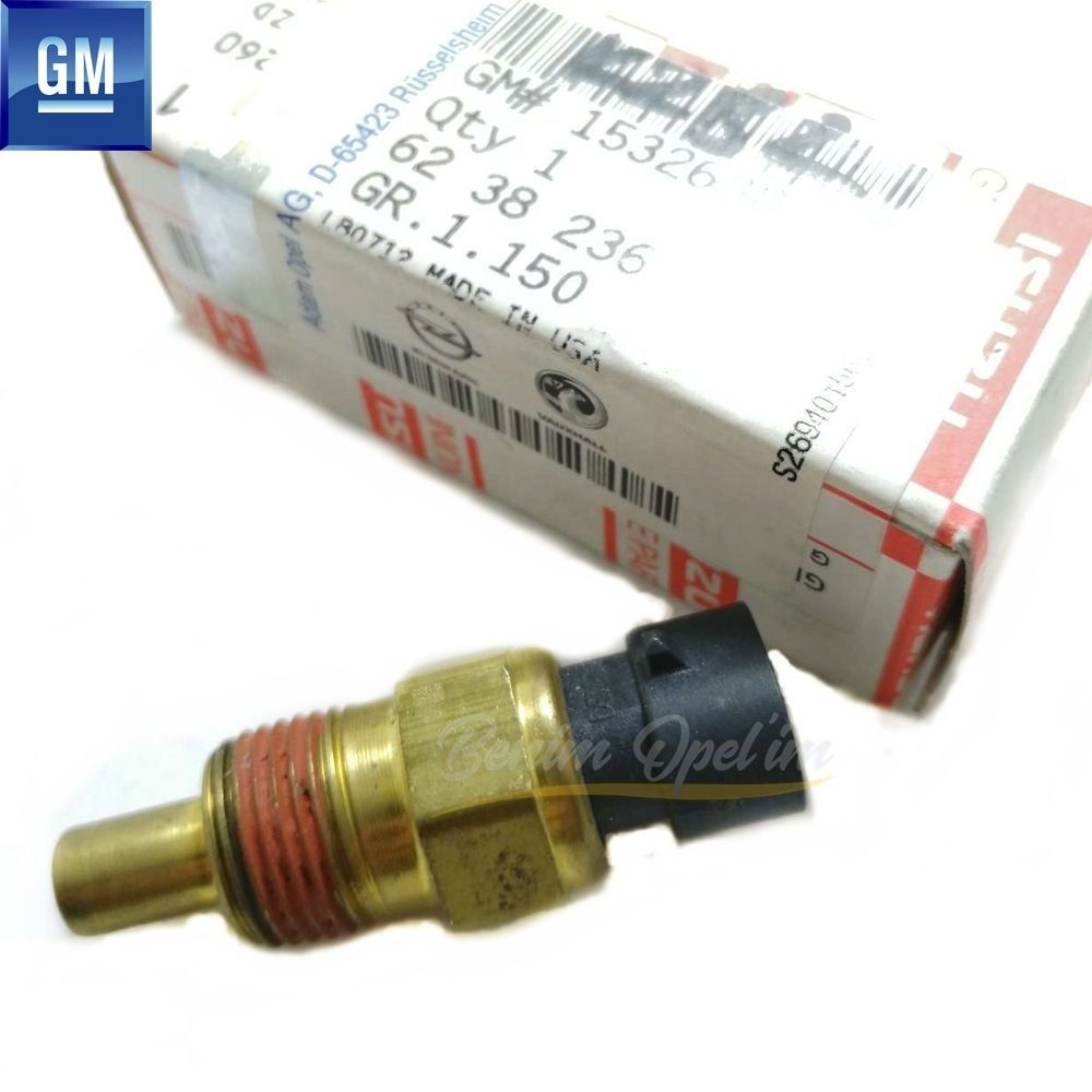 Product Code : 6238236 - Water Temperature Sensor 1.7/3.0 Opel Meriva A, Vectra C, Astra G, Zafira A, Corsa C, Combo C GM Original 6238236 - 15326386