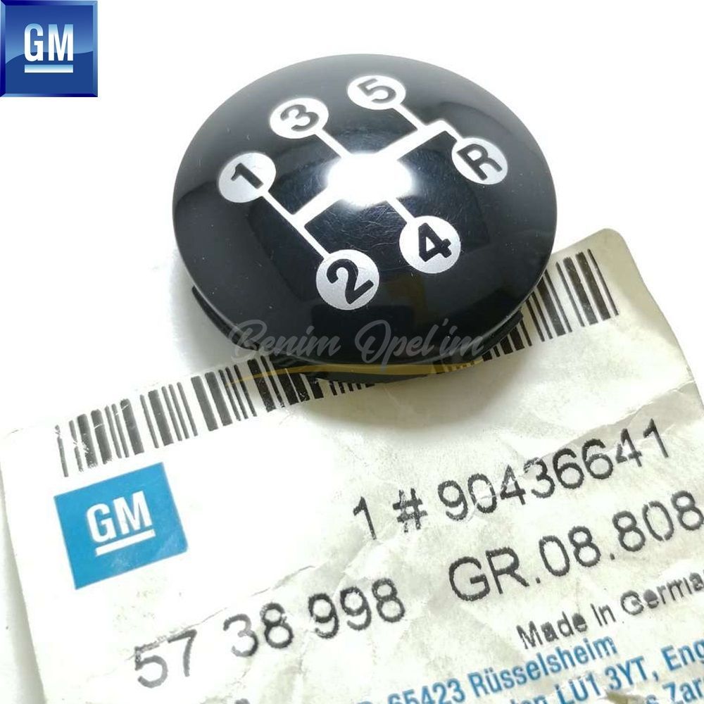 Product Code : 5738998 - Opel Vectra B Felt Shift Knob Plate Black GM Genuine 5738998 - 90522841