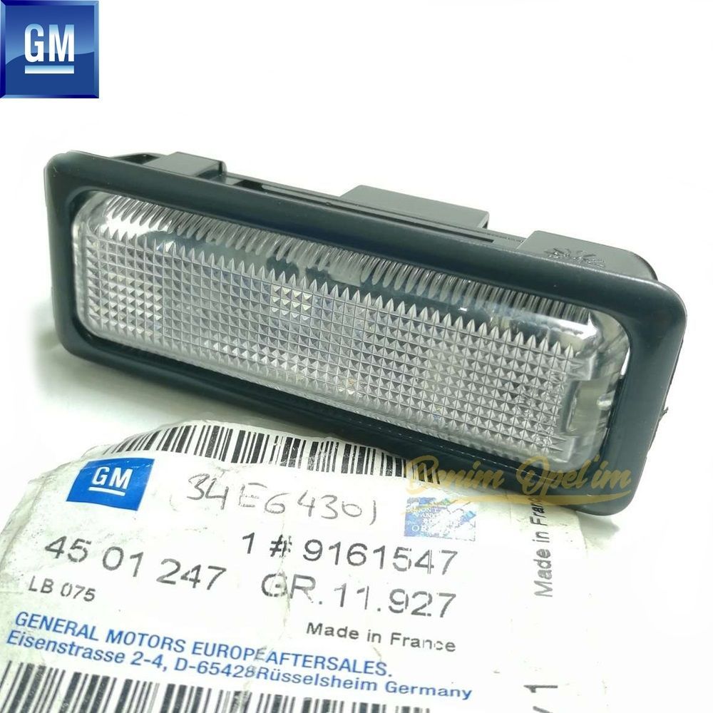 Opel Movano A, Renault Master Trunk Lighting Lamp GM Original 4501247 - 9161547