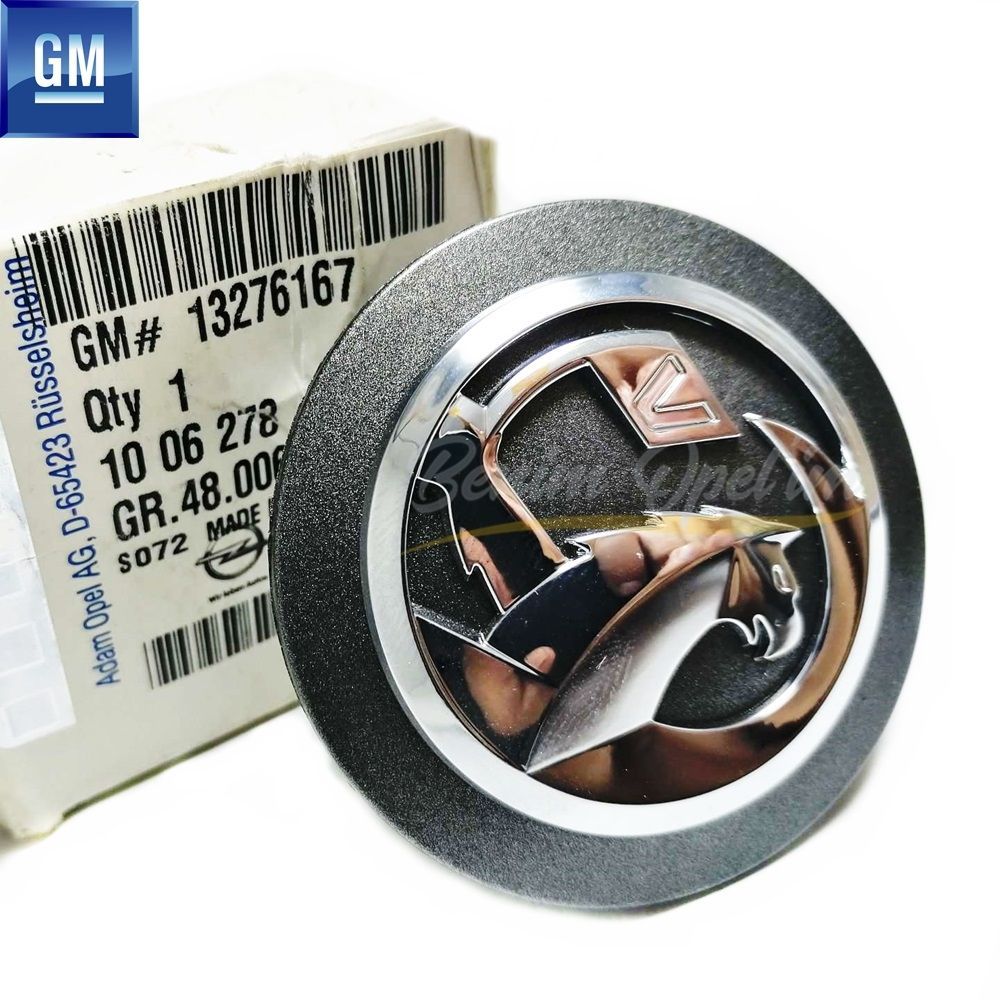 Product Code : 1006278 - Wauxhall Wheel Hub Smoked 17, 18 Inch 59mm Opel Astra J, Insignia A, Insignia B, Zafira C 1 Piece Price GM Genuine 1006278 - 13276167 - 13276167