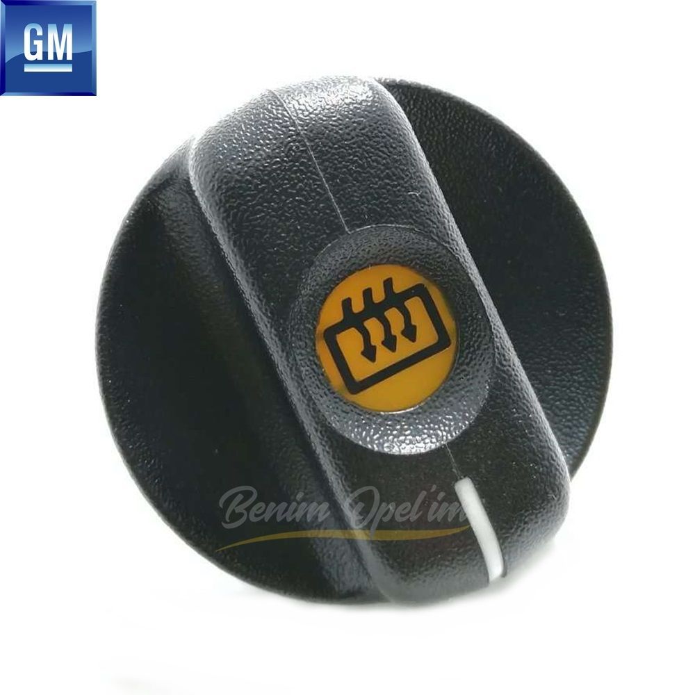 Product Code : 1822165 - Opel Corsa B, Tigra A Fan Switch Button Black GM Genuine 1822165 - 90478009