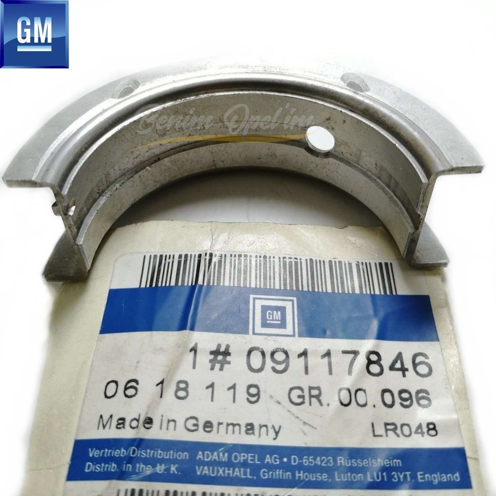 Single Std Main Arm Bearing Single 0.25mm 2.0/2.2 Motor [Astra G, Astra H, Vectra B, Zafira A, Zafira B, Omega B GM Genuine 618119 - 9117846