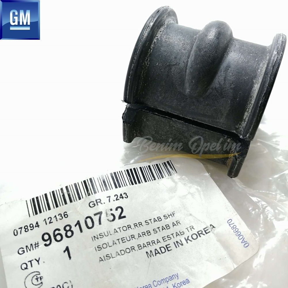 Product Code : 96810752 - Chevrolet Captiva C100 Opel Antara Bend Iron Tyre Rear GM Original 96810752