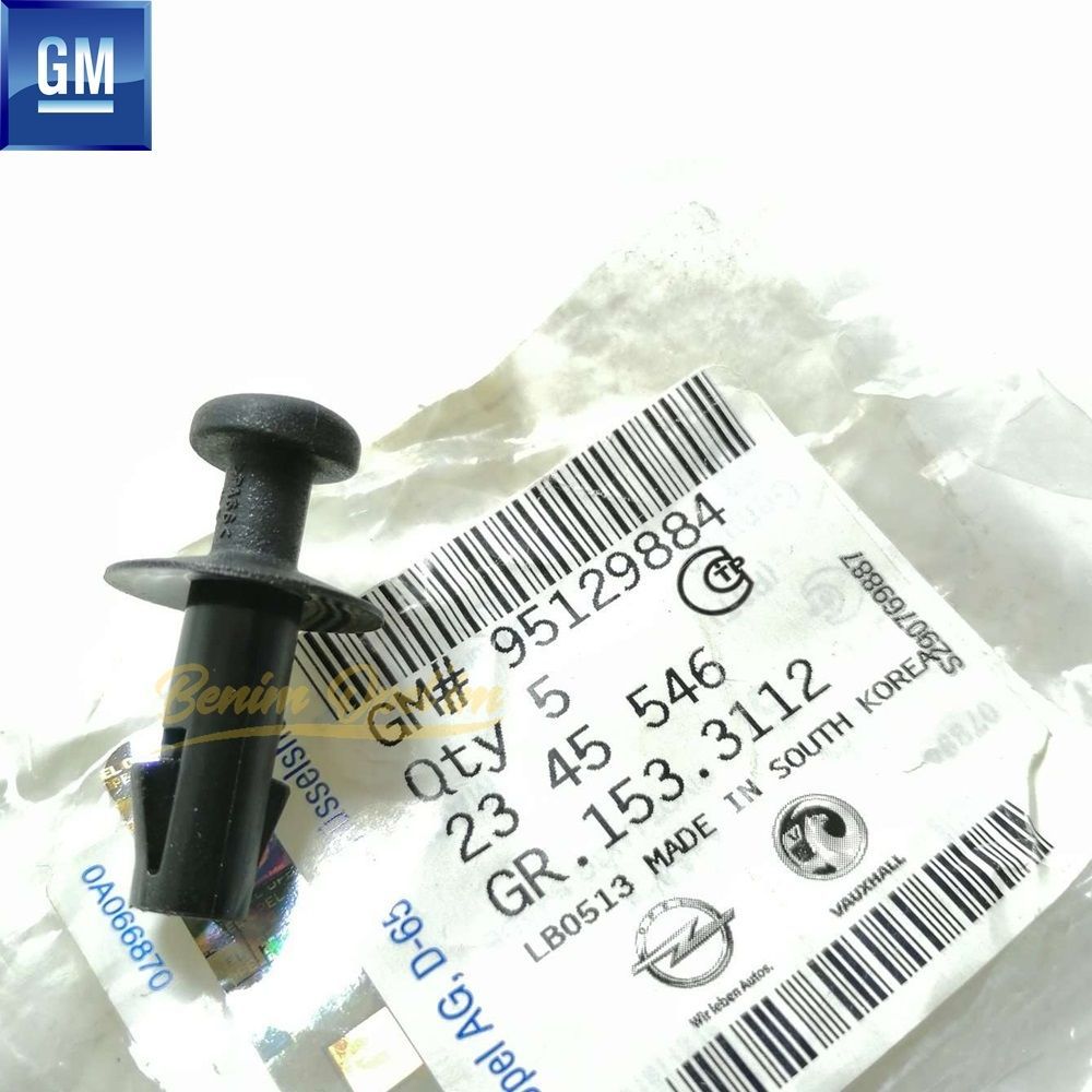 Product Code : 2345546 - Chevrolet Trax, Opel Mokka Pendulum String Clip Black GM Genuine 2345546 - 95129884