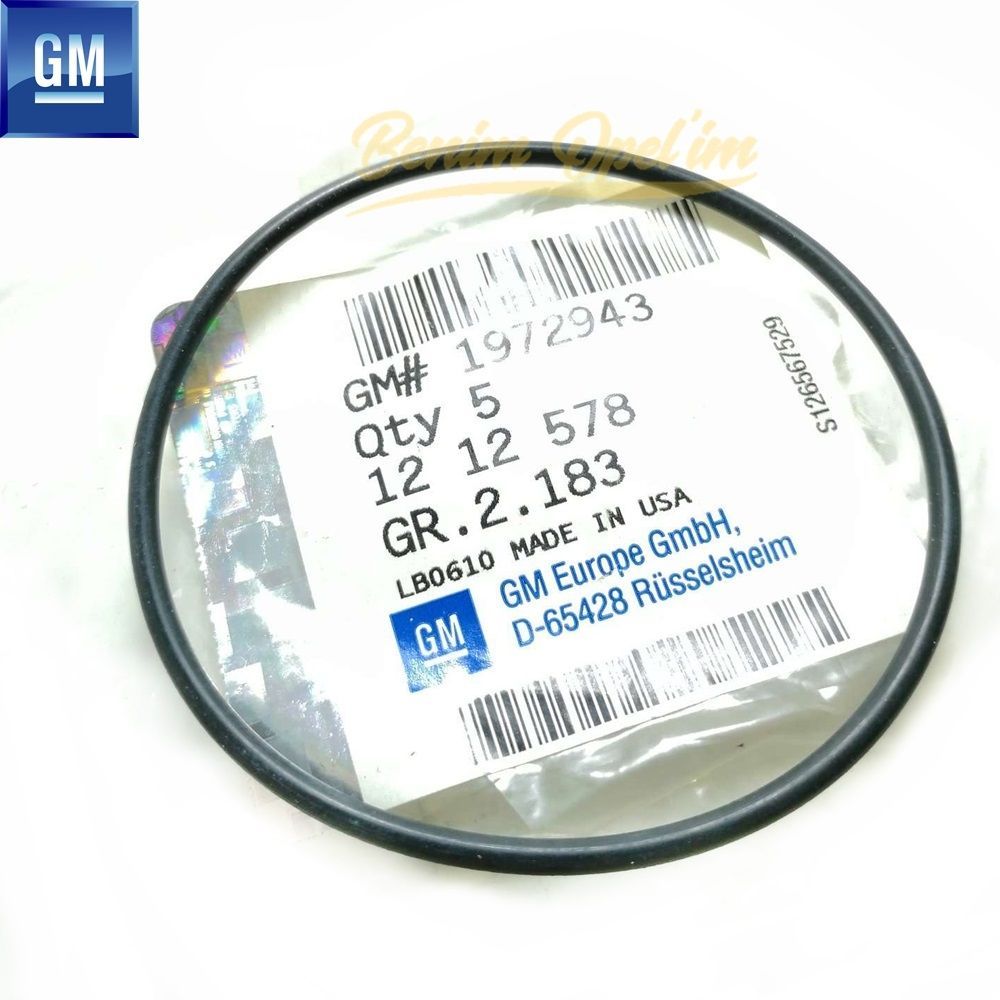 Product Code : 1212578 - Distributor Oring 1.2/1.3/1.4/1.6/2.0 Opel Meriva A, Corsa B C D, Vectra A B, Calibra, Astra F G, Zafira A, Tigra A GM Genuine 1212578 - 1972943