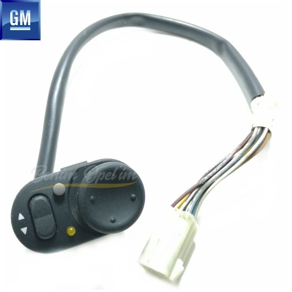 Product Code : 6240475 - Opel Vectra B Complete Outside Rear View Mirror Adjustment Knob Black GM Genuine 6240475 - 90569754