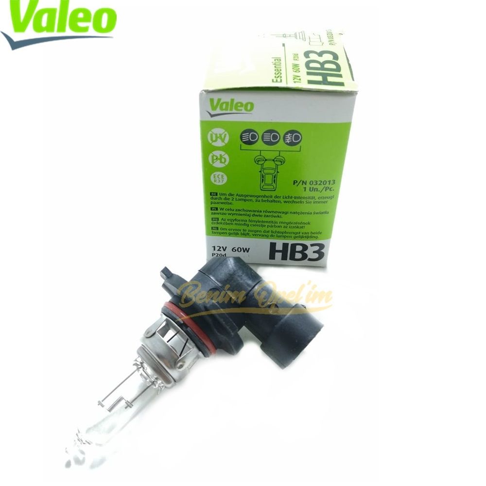 Product Code : 2098948V - Opel Astra G-Zafira A High Beam Bulb Hb3 12V/60W Valeo Brand