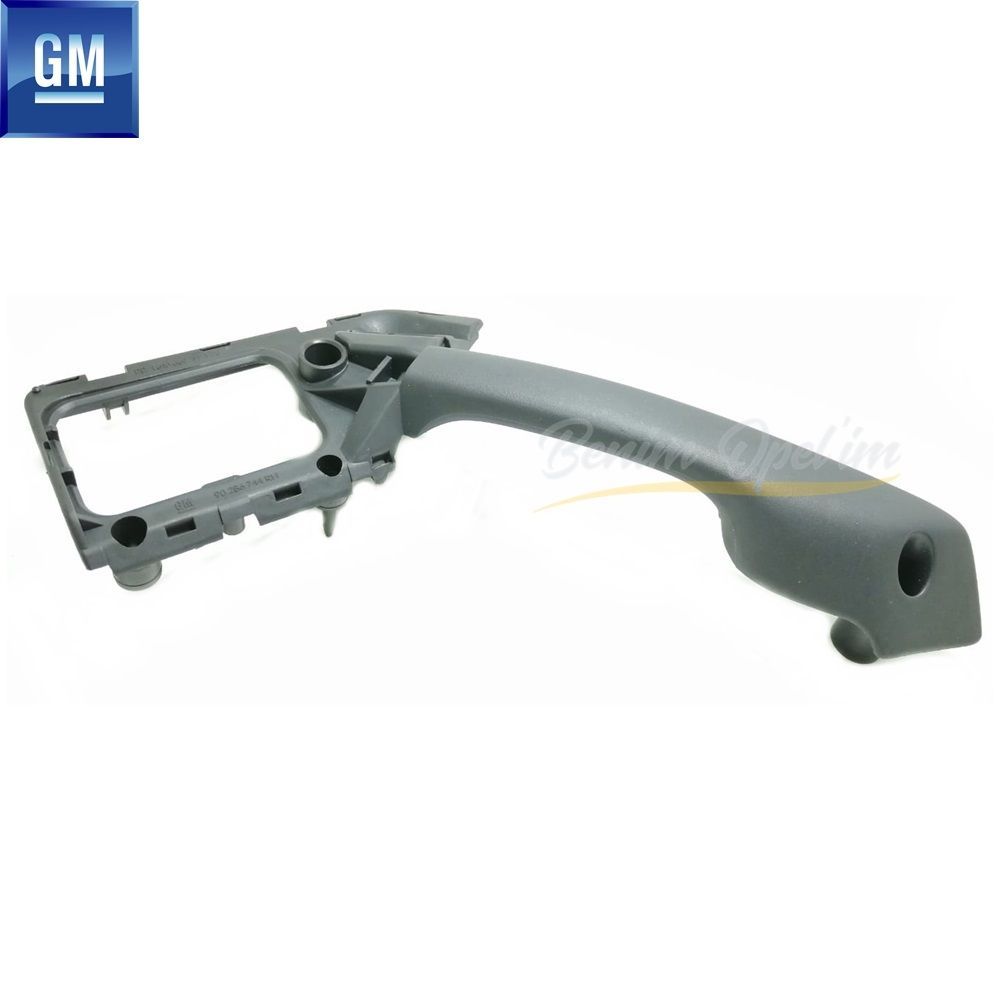 Opel Vectra A, Calibra Right Front Interior Door Handle Smoked GM Genuine 2240114 - 90308436