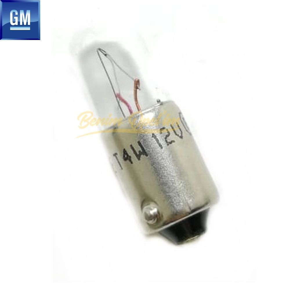 Product Code : 2098129 - Opel Corsa B, Tigra A Rear Number Plate Lighting Lamp Bulb 12V/4W GM Original 2098129 - 90002502