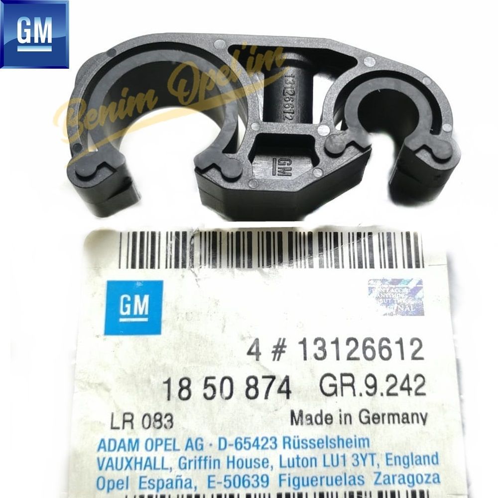 Product Code : 1850874 - Air Conditioner Cooler Pipe Clip 1.6/1.8 Opel Meriva A, Vectra C, Signum GM Genuine 1850874 - 13126612