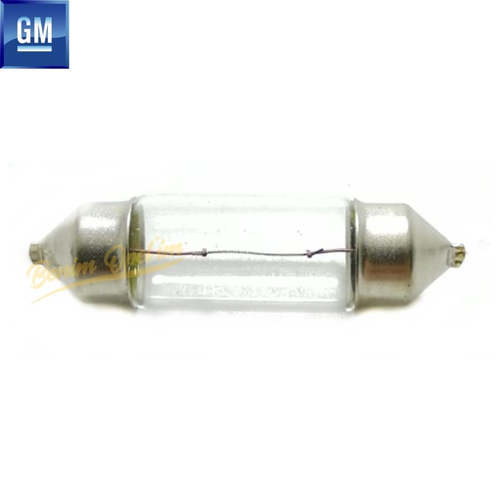 Opel Interior Lighting Soft Bulb 12V/10W 35mm GM Genuine 2098421 - 93190936