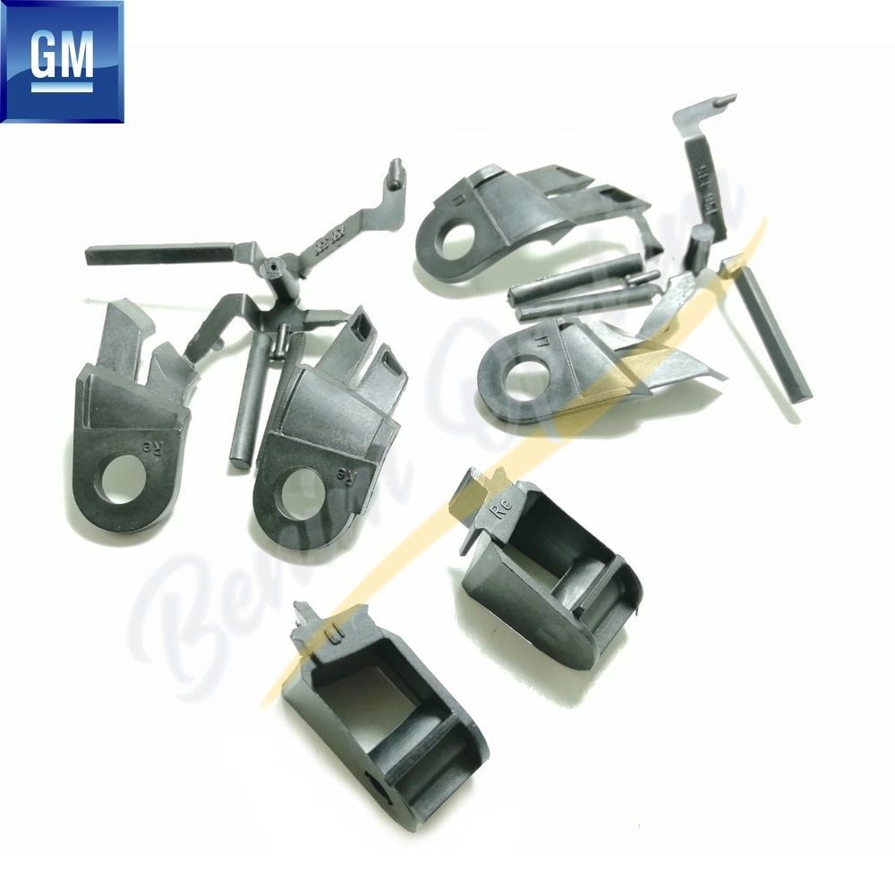 Opel Astra G Headlight Foot Repair Kit GM Genuine 1612007 - 9192631