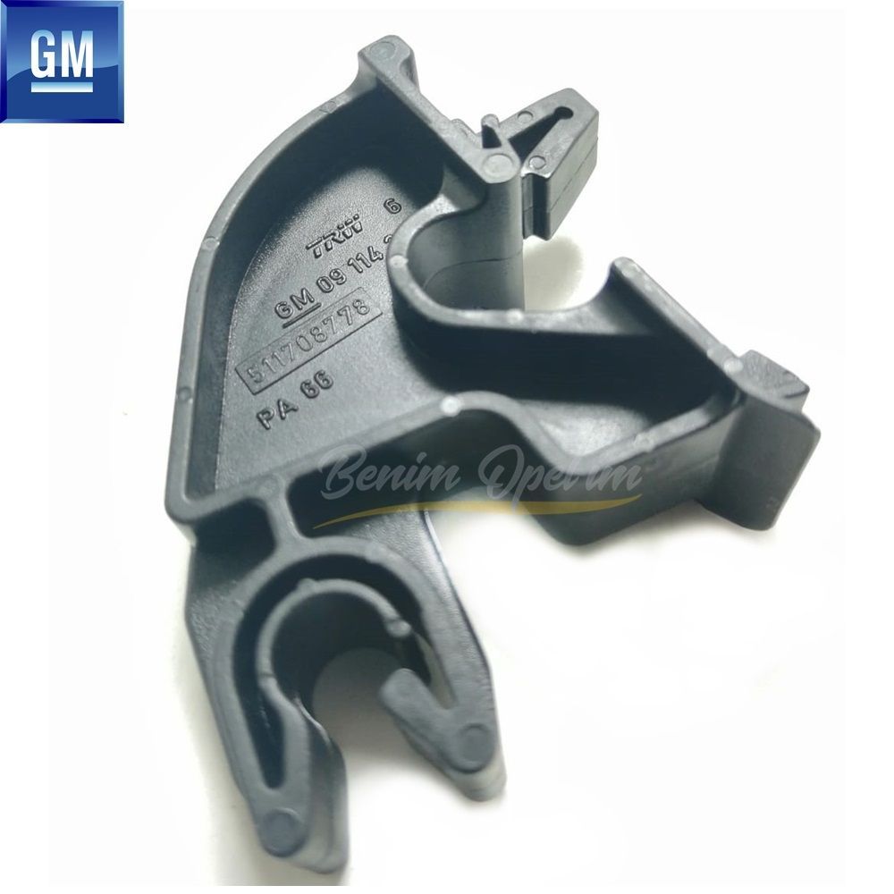 Product Code : 1180181 - Engine Bonnet Iron Bracket Black Opel Corsa C, Tigra B, Meriva A GM Original 1180181 - 9114314