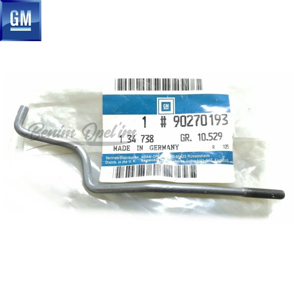 Opel Vectra A Left Front Door Lock Bar GM Genuine 134738 - 90270193