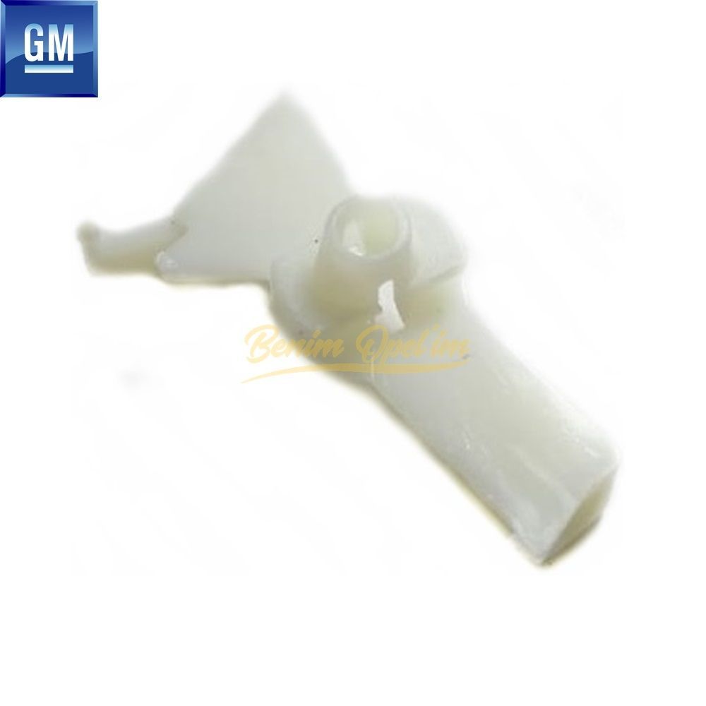 Left Front Door Lock Bar Clip White Opel Omega A, Corsa B, Tigra A, Astra F, Vectra A GM Genuine 134791 - 90274437