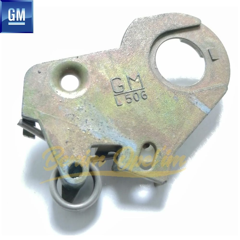 Complete Left Front Door Cylinder Handle (Tongue) Opel Astra F, Calibra, Corsa B, Combo B GM Genuine 134443 - 90540615