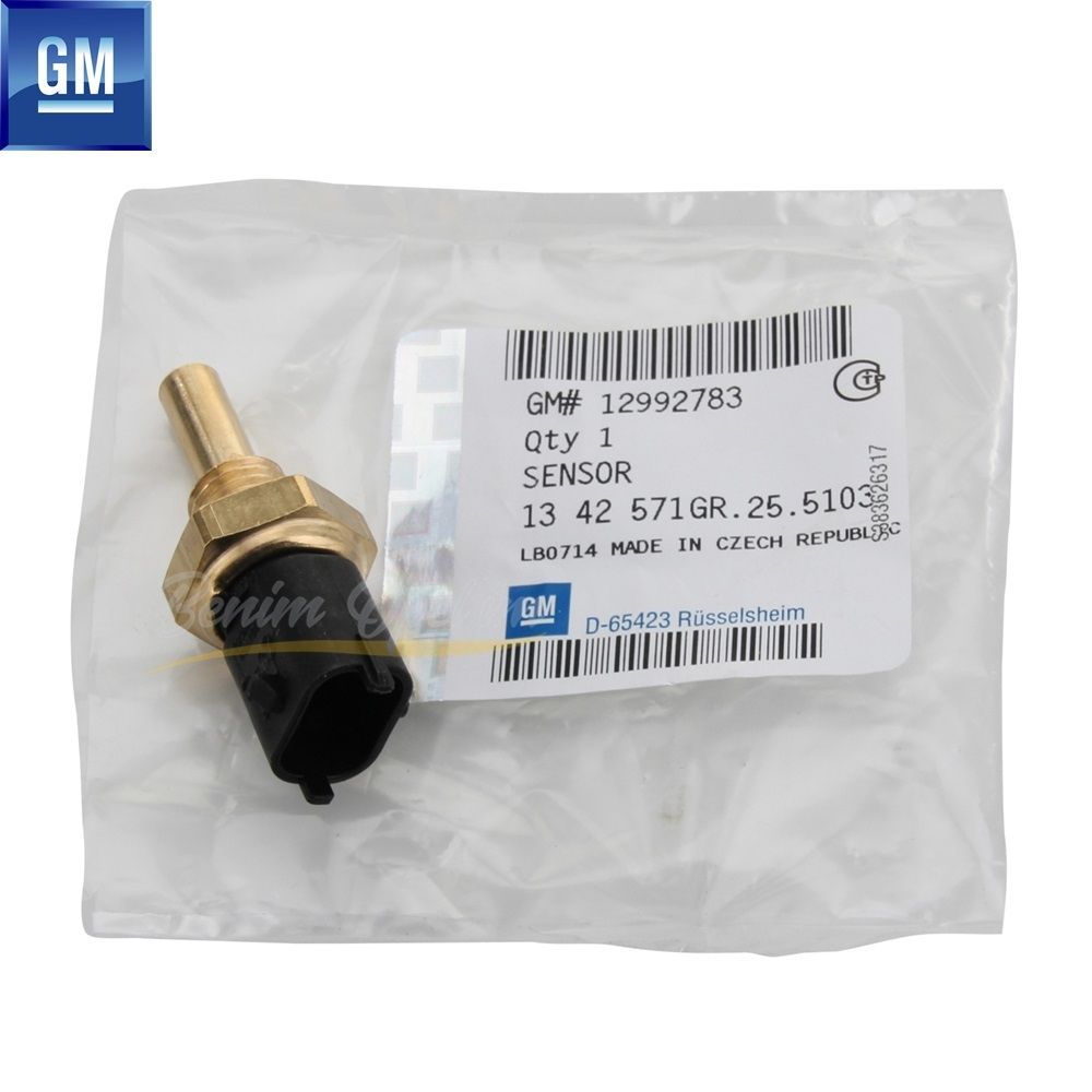 Product Code : 1342571 - Water Temperature Sensor Opel Astra G H, Vectra B C, Zafira A B Z16XER, A16XER, Z18XER, X18XE1, Z18XE GM Genuine 1342571 - 12992783