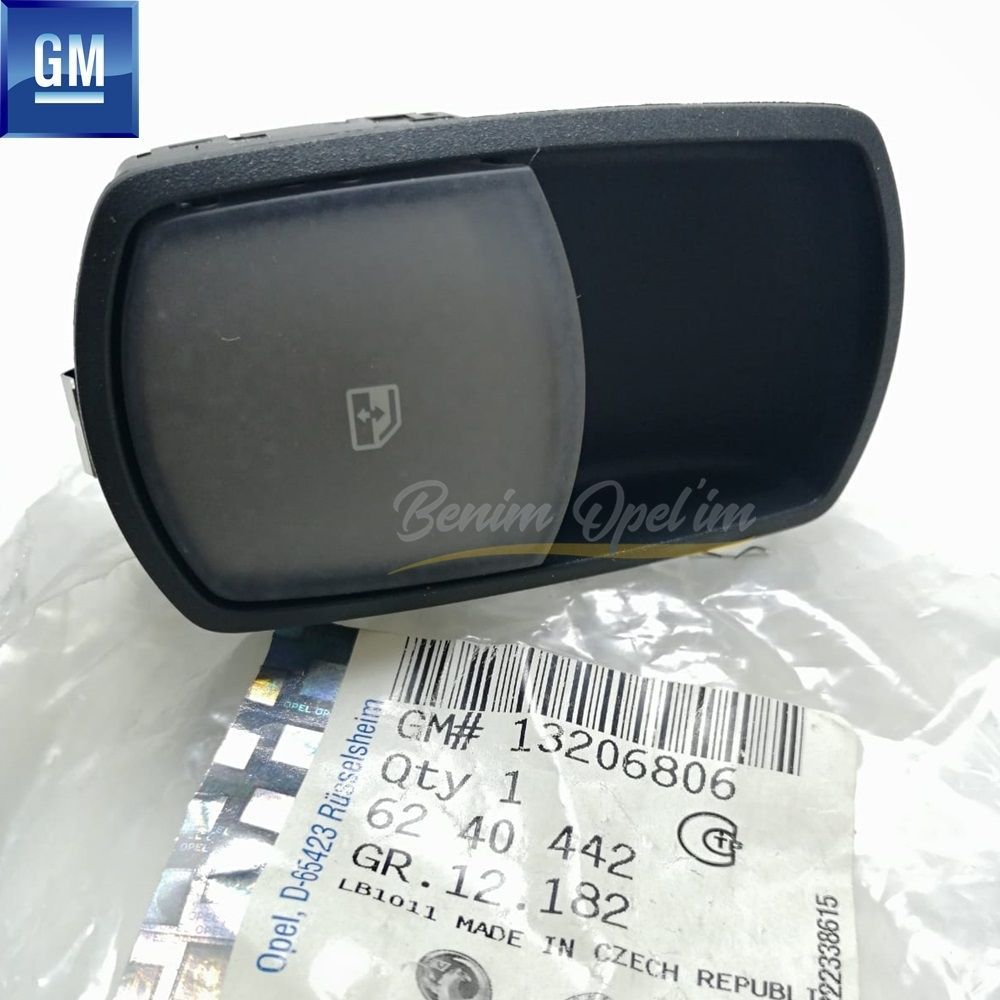 Product Code : 6240442 - Opel Corsa D Right Front Window Open Button Black (RT) GM Genuine 6240442 - 13206806