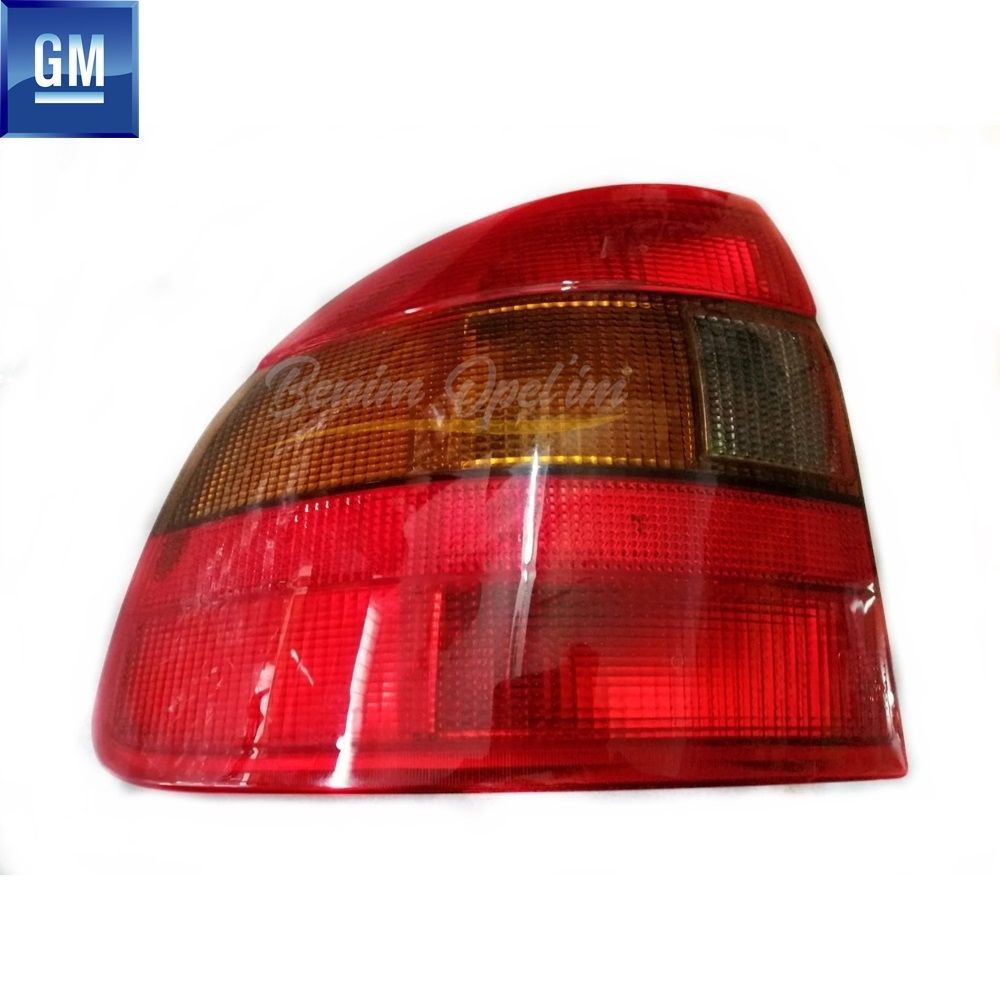 Opel Astra F Sedan Left Stop Lamp Red (1995 And Later) GM Original 1223981 - 90510617