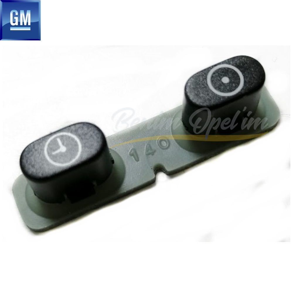 Product Code : 6239100 - Opel Vectra B Clock Adjustment Knob Black GM Genuine 6239100 - 90512784