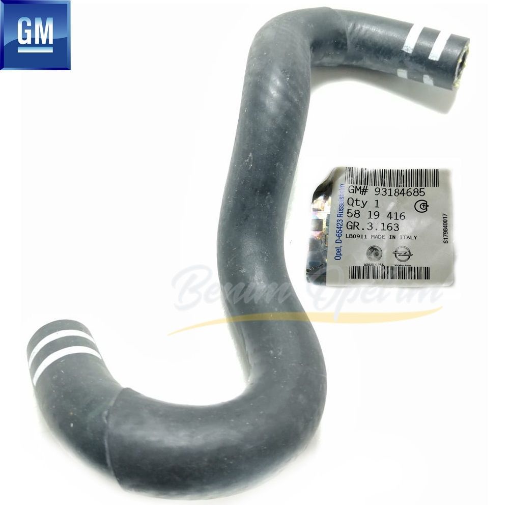 Fuel Tank Hose 1.9 Diesel Opel Astra H, Zafira B, Signum GM Genuine 5819416 - 93180740