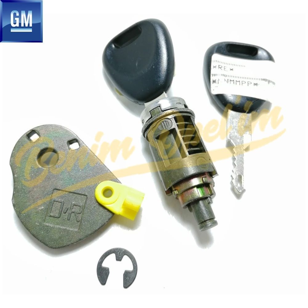 Opel Vivaro A, Renault Trafic 2 Keyed Right Front Door Lock Body GM Genuine 4414508 - 93172736