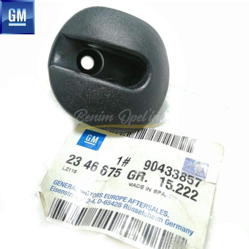 Opel Corsa B, Tigra A Load Compartment Bracket Cover Black GM Genuine 2346675 - 90482355