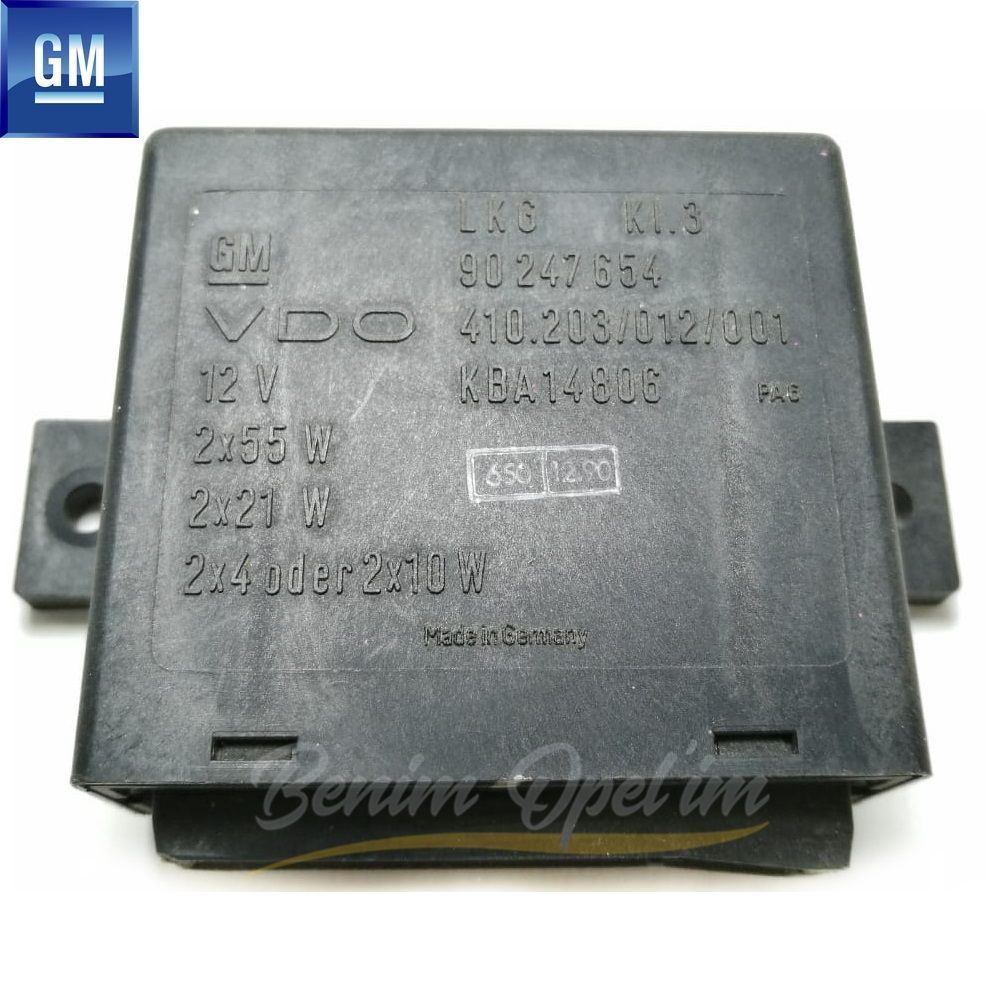 Product Code : 1238362 - Exterior Lighting Control Sensor Opel Omega A, Astra F, Vectra A GM Genuine 1238362 - 90247654