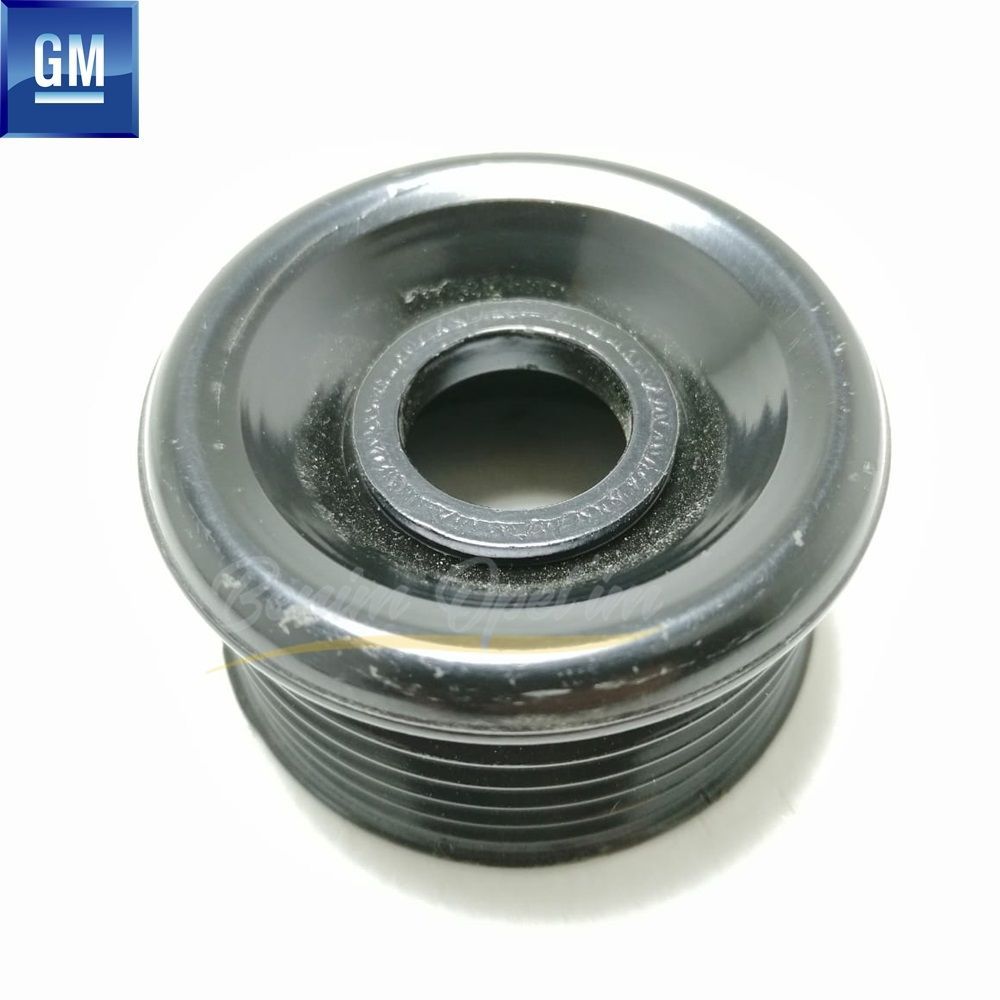 Charging Dynamo Pulley 1.4/1.6/1.8/2.0/2.2 Opel Vectra A, Vectra B, Astra F, Omega B, Calibra, Corsa B, Tigra A, Frontera A GM Genuine 1204370 - 10489502