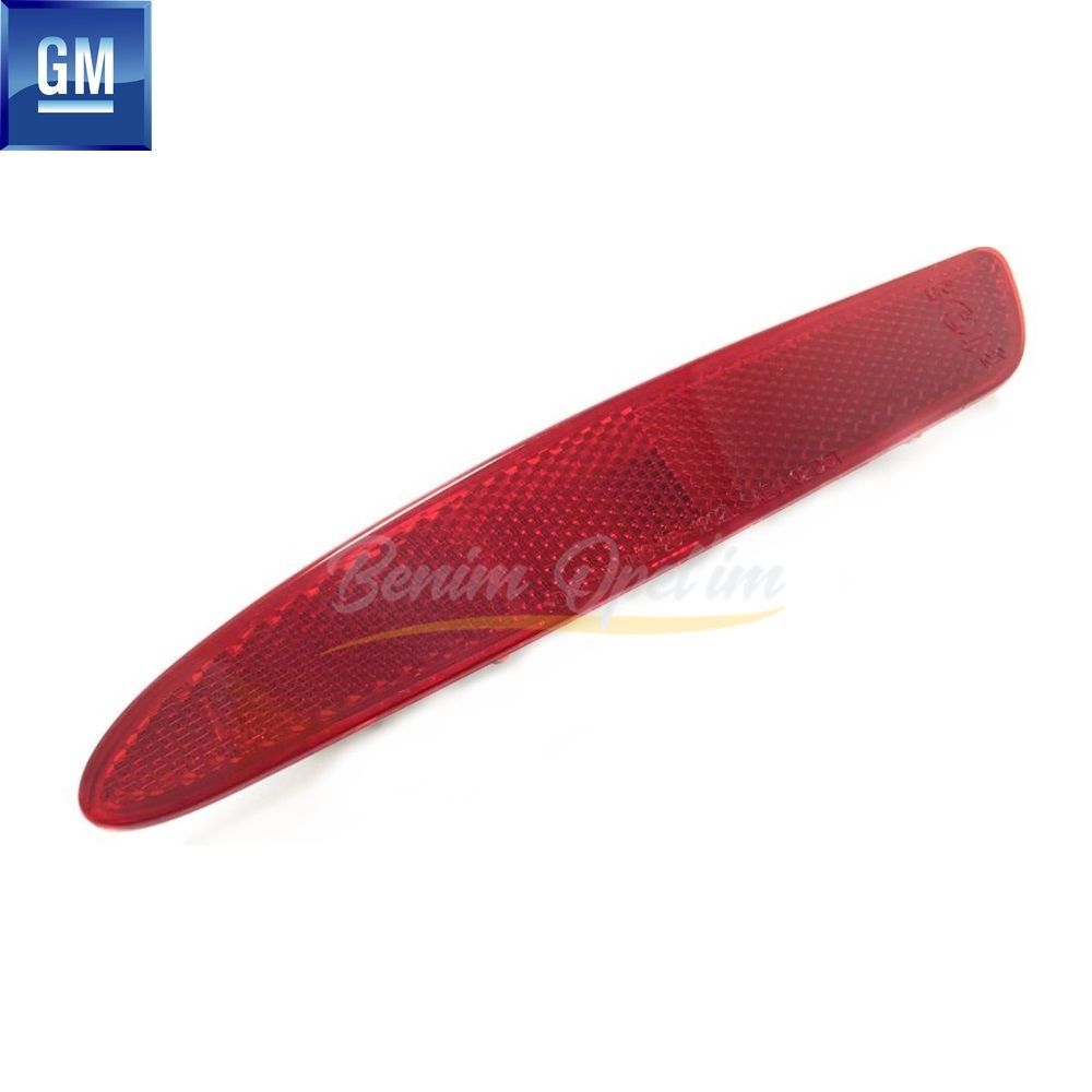 Chevrolet Lacetti HB Left Rear Bumper Reflector Red GM Genuine 96551202 - 4243801