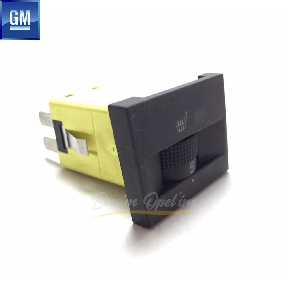 Product Code : 6240168 - Opel Omega B Left Front Seat Heating Button Black GM Original 6240168 - 9104697