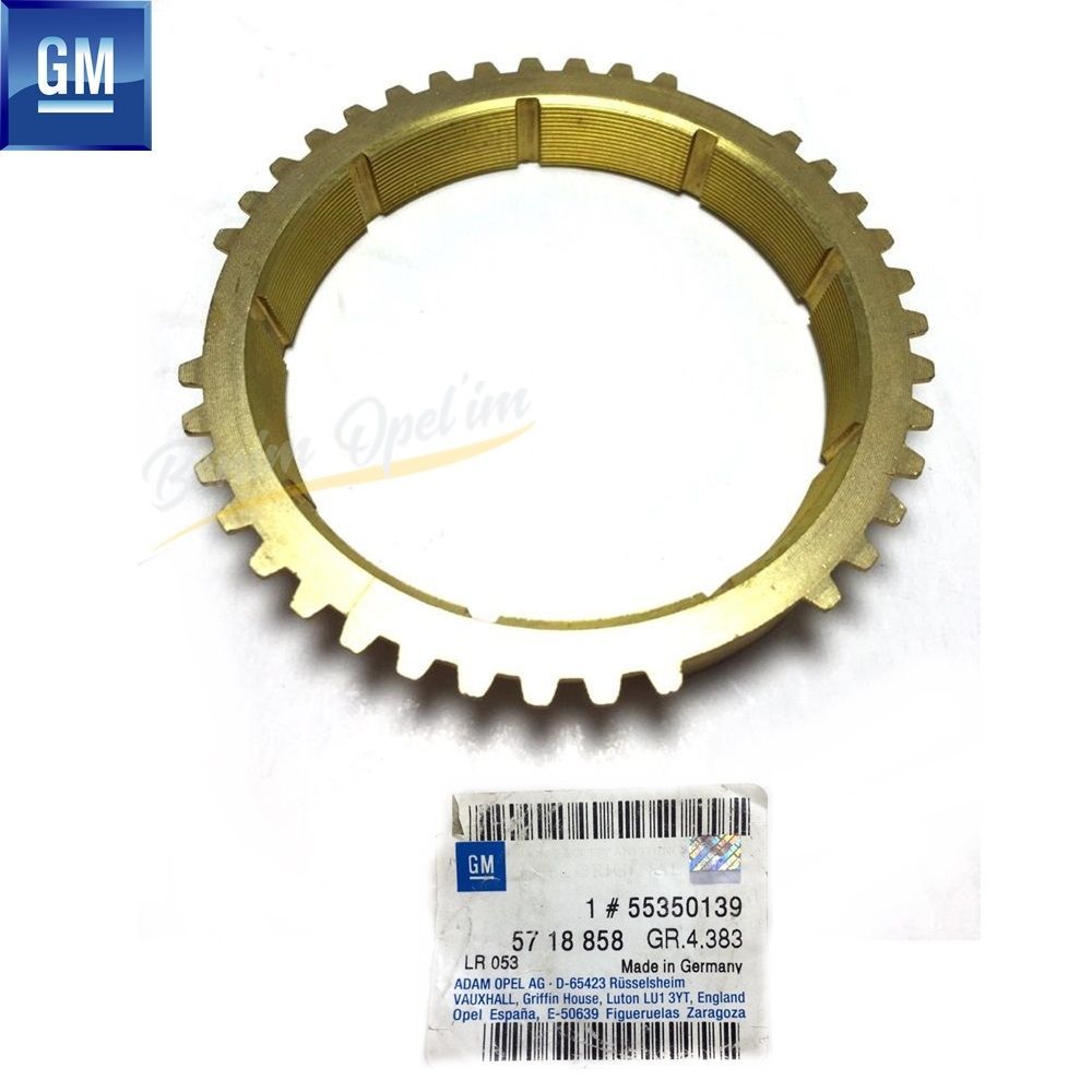 Product Code : 5718858 - Opel, Chevrolet 3rd and 4th Gear Synchromesh (F17 Transmission) GM Genuine 5718858 - 55350139