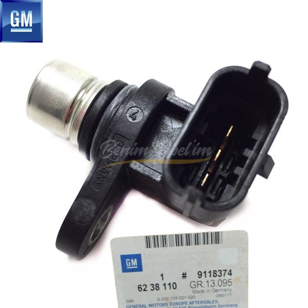 3 Plug Eccentric Speed Sensor Opel Astra H, Corsa B, Corsa C, Tigra A, Tigra B GM Genuine 6238110 - 9118374