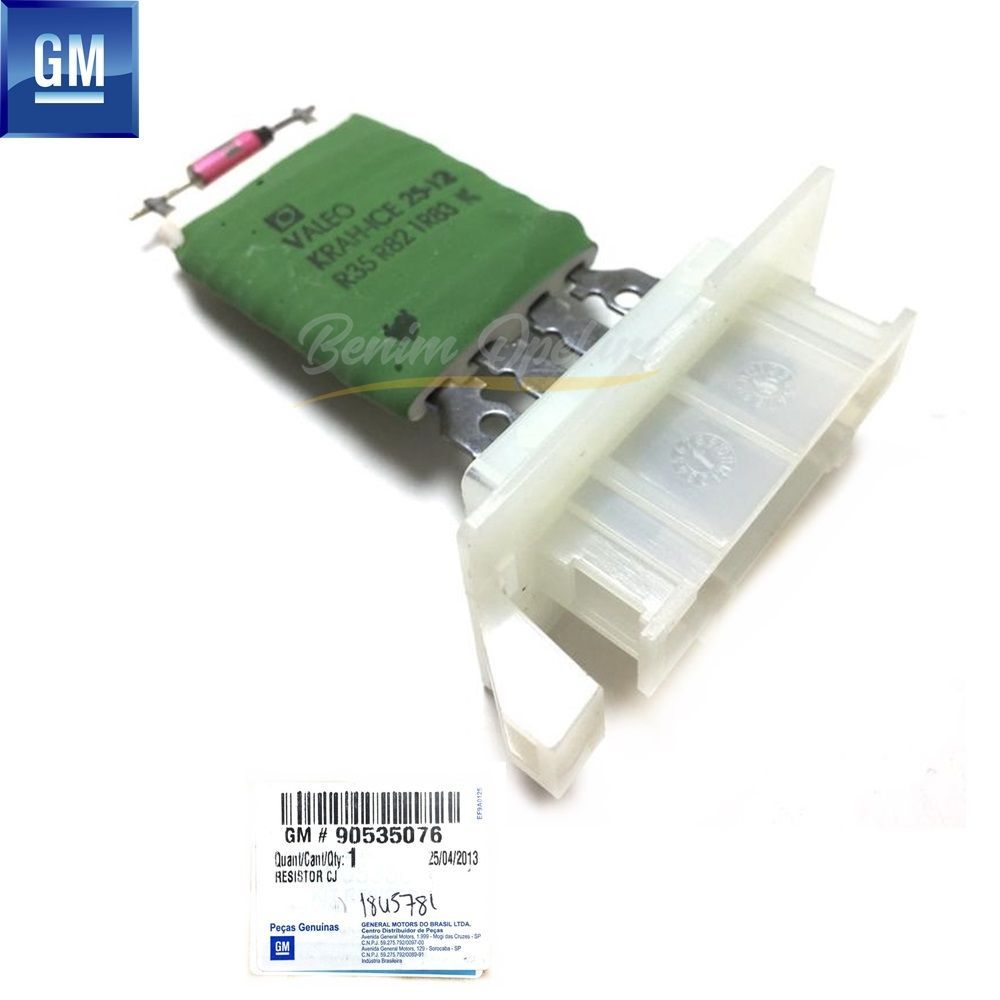 Opel Corsa C, Tigra B Heating Resistor GM Genuine 1845781 - 90535076