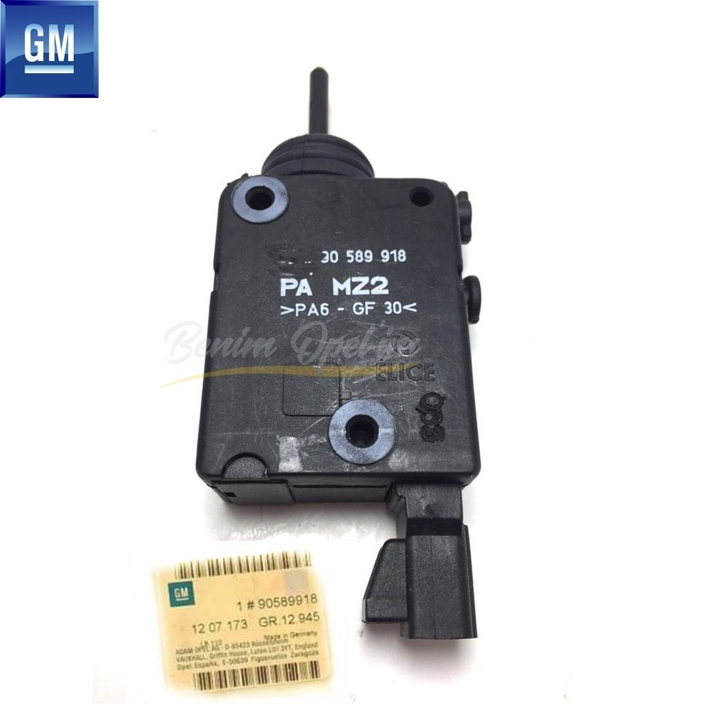 Product Code : 1207173 - Opel Astra G, Zafira A Fuel Tank Lock Motor GM Genuine 1207173 - 90589918