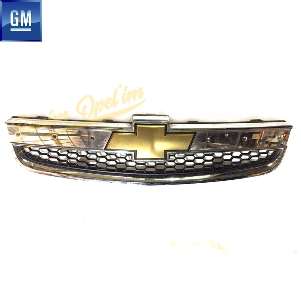 Product Code : 96442718gm - Chevrolet Captiva C100 Front Radiator Louver Chrome Feet Broken GM Original 96442718