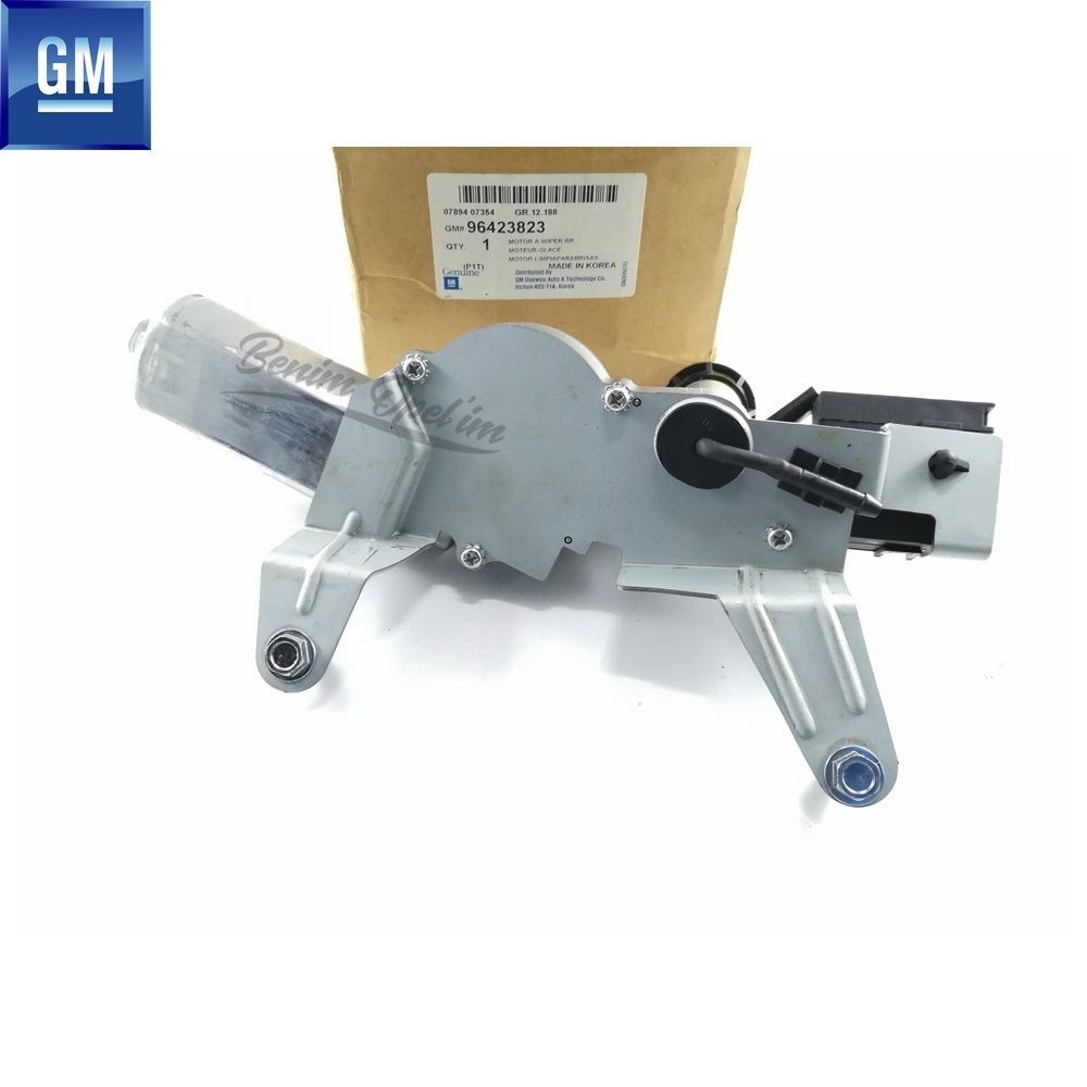 Product Code : 96423823 - Chevrolet Aveo T200, Kalos Complete Rear Window Wiper Motor GM Original 96423823