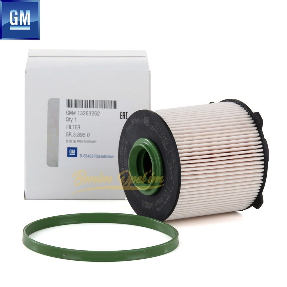 Diesel Oil Filter 1.7/1.9/2.0 Diesel Opel Astra J, Zafira C, Meriva B, Insignia A, Chevrolet Cruze GM Genuine 5818085 - 13263262