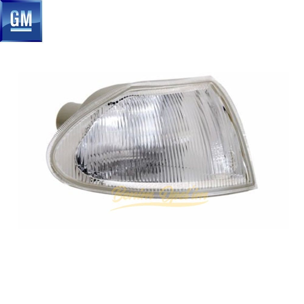 Opel Astra F Right Front Turn Signal Lamp White 1995 Model After GM Original 1226150 - 90510959