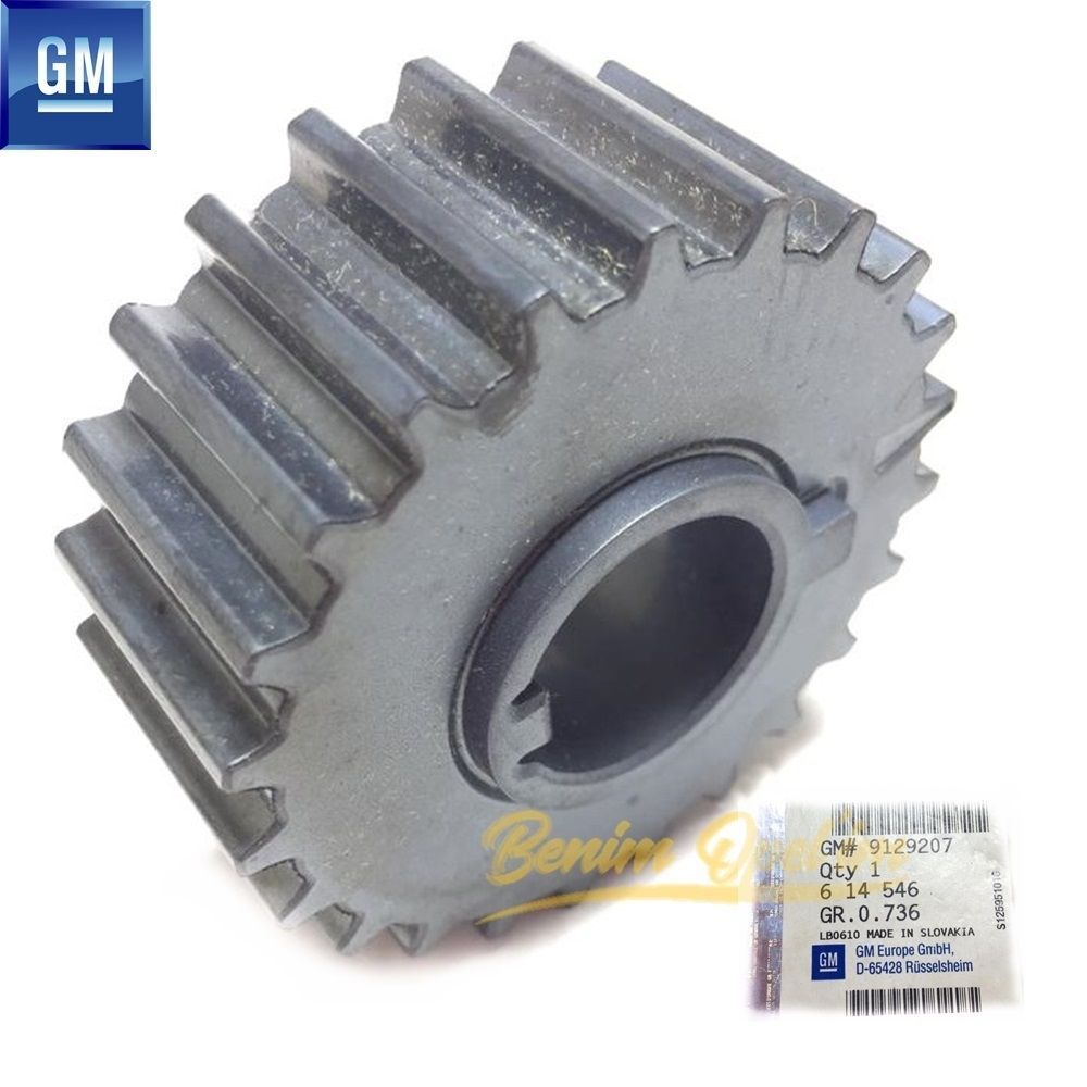 Product Code : 614546 - Crank Gear 1.4/1.6/1.8 Vectra B C, Astra F G H, Corsa B C, Zafira A B, Meriva A, Tigra GM Genuine 614546 - 9129210