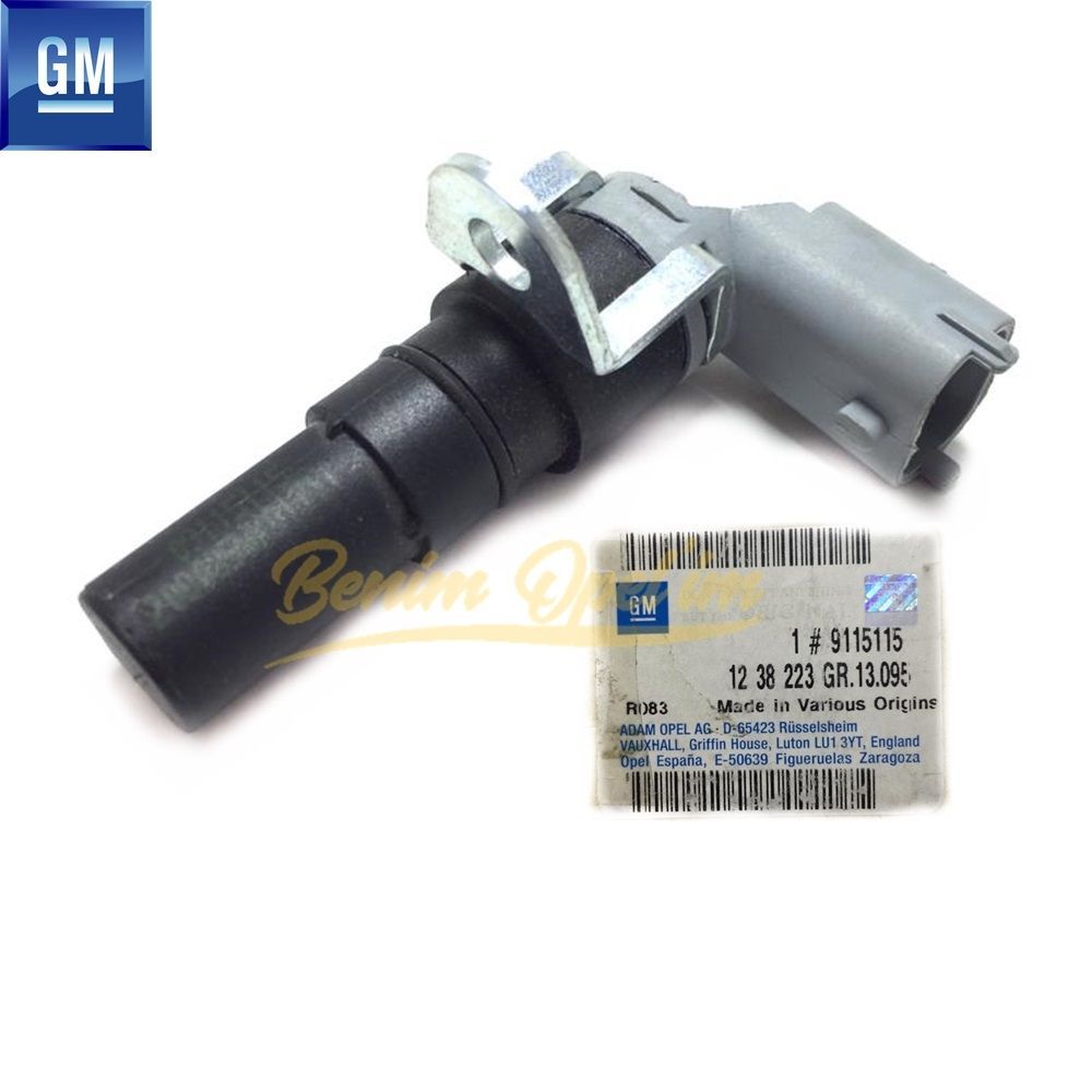 Crank Speed Sensor Z18XE Opel Astra G, Astra H, Meriva A, Corsa C, Vectra B, Vectra C, Zafira A, Tigra B GM Genuine 1238223 - 9115115