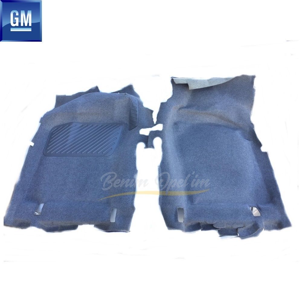 Product Code : 2215603 - Opel Vectra A Front Floor Carpet Grey GM Genuine 2215603 - 90432305