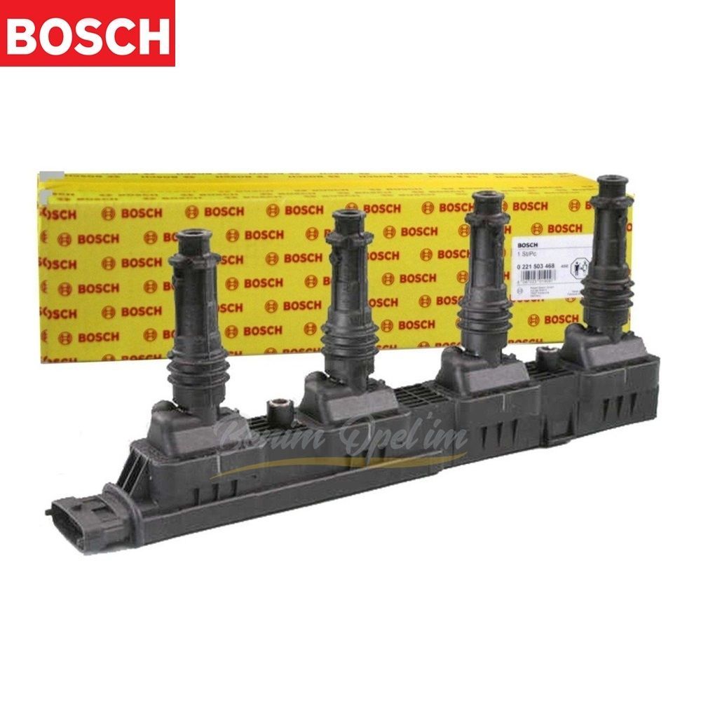 Ignition Coil 1.2/1.4 Twinport Opel Astra G-Zafira A-Astra H-Corsa C-Corsa D-Meriva A-Tigra B Bosch Brand