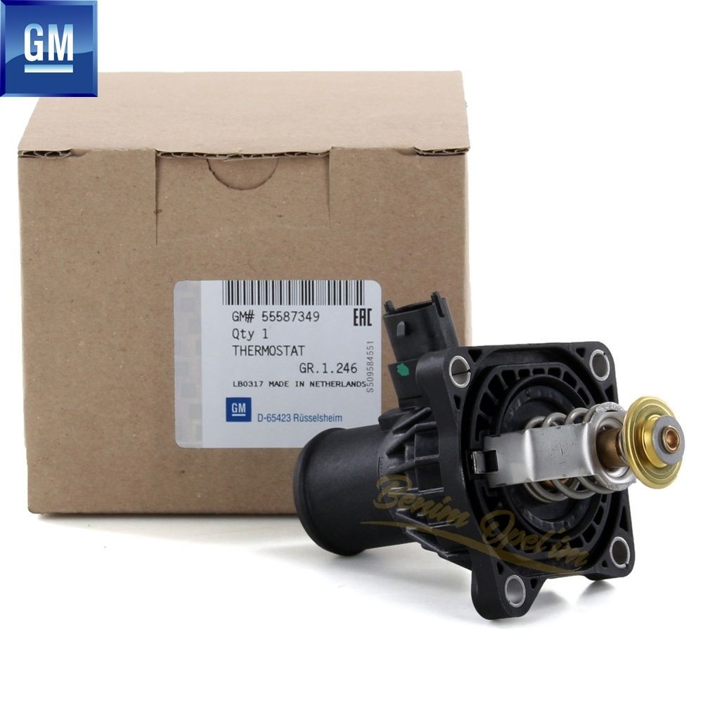 Product Code : 1338372O - Thermostat Plastic A16XER, A16LET, B16XER Opel Astra J, Insignia A, Mokka, Zafira C, Chevrolet Cruze GM Genuine 1338372 - 55587349