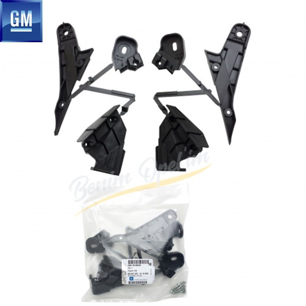 Opel Astra H Headlight Leg Repair Kit GM Genuine 1612669 - 93180335