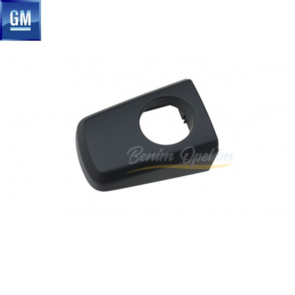 Left Front Door Exterior Release Lever Knob Smoked Keyhole Opel Astra H, Corsa D, Zafira B, Tigra B GM Genuine 5138202 - 13182411