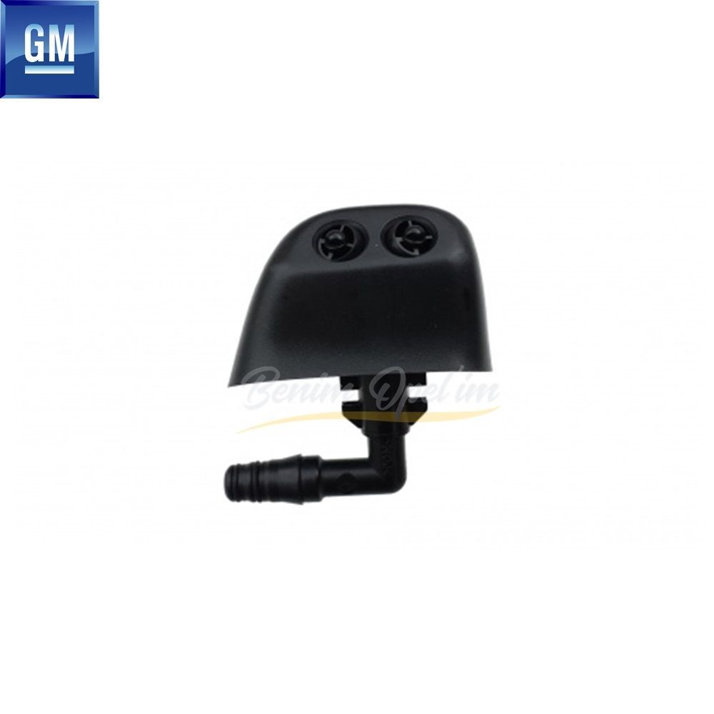 Product Code : 1452751 - Opel Astra G Left Headlight Water Sprinkler Nozzle Black GM Original 1452751 - 90597329