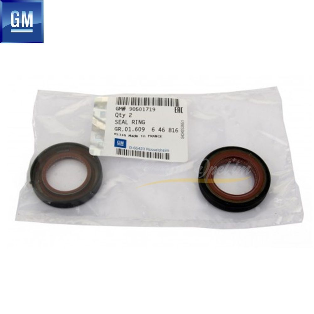 Front Crank Seal 1.4/1.6 26X42X8mm Opel Corsa B C, Vectra A B, Astra F G, Zafira A B, Tigra A, Meriva A GM Original 646816 - 90501719