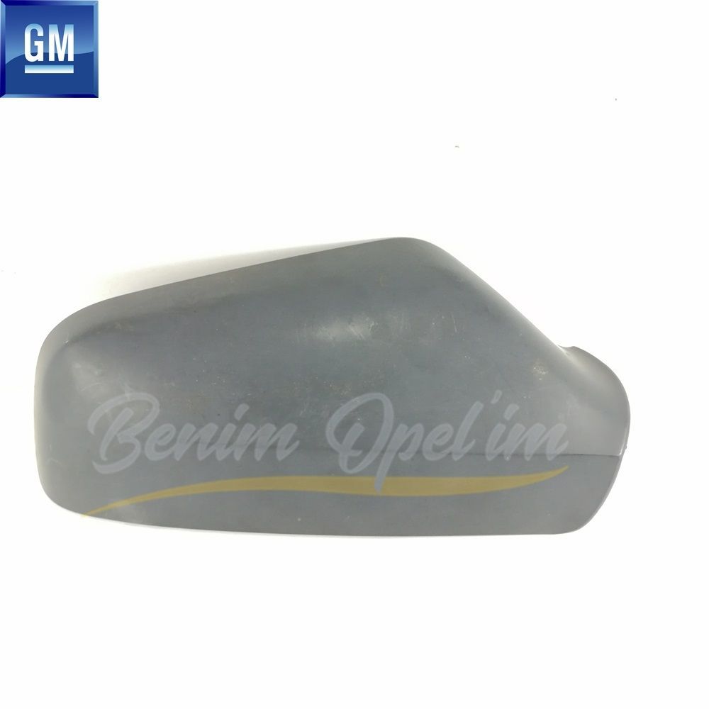 Opel Astra G Right Outside Rear View Mirror Cover Primer GM Original 6428742 - 9142134